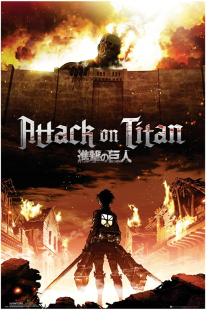 Attack On Titan Season 1 Key Art Poster (91.5 x 61cm)