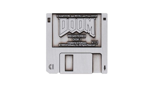 FaNaTtik - DOOM - Floppy Disk - Limited Edition - Pin / Badge, bild 3