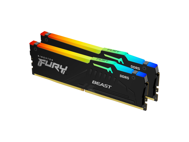Kingston Fury Beast RGB 16GB (2x8GB) DDR5 CL40 5600MHz