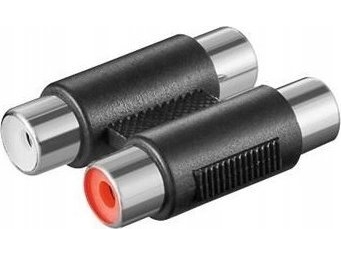 AV-adapter PremiumCord PremiumCord reduktion 2x cinch / RCA hona-hona
