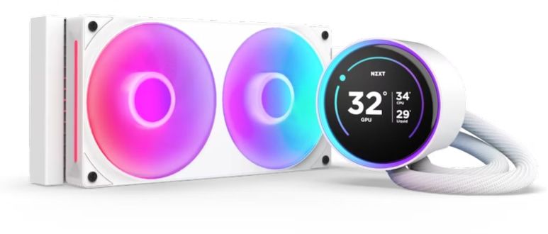 NZXT Kraken Elite RGB V2 240 Vit, bild 4