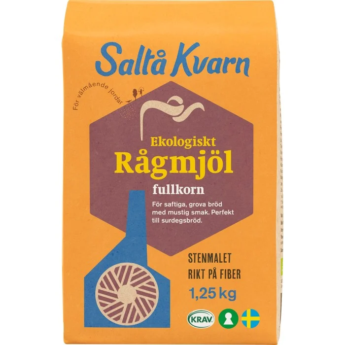 Saltå Kvarn Rågmjöl 1,25 kg