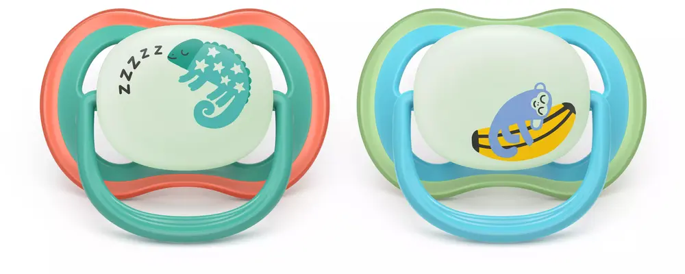 Philips Avent Ultra Air Nattnapp 6-18 mån Blå/Lila, 1 st, bild 3