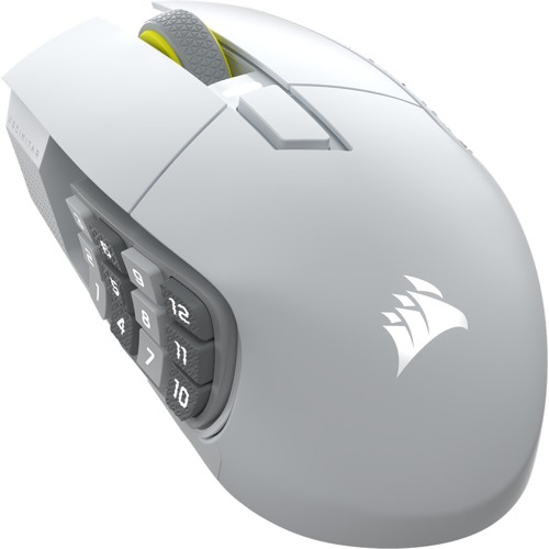 Corsair Scimitar Elite Wireless SE gamingmus (vit)