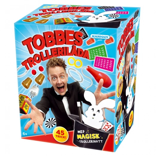 Kärnan Tobbes Trollerilåda med hatt
