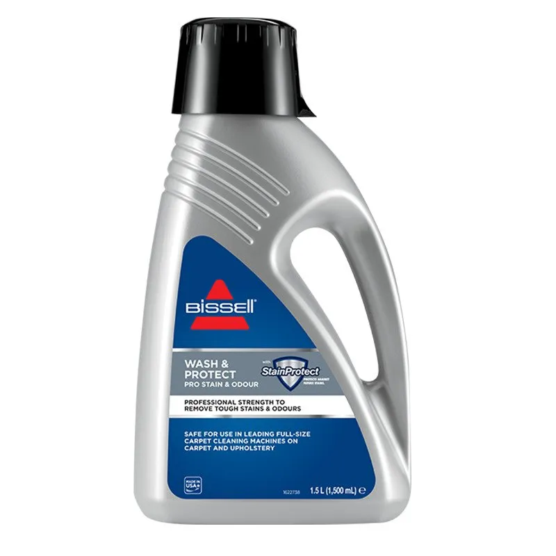 BISSELL Wash & Protect Rengöringsmedel för mattrengöring - 1,5 liter