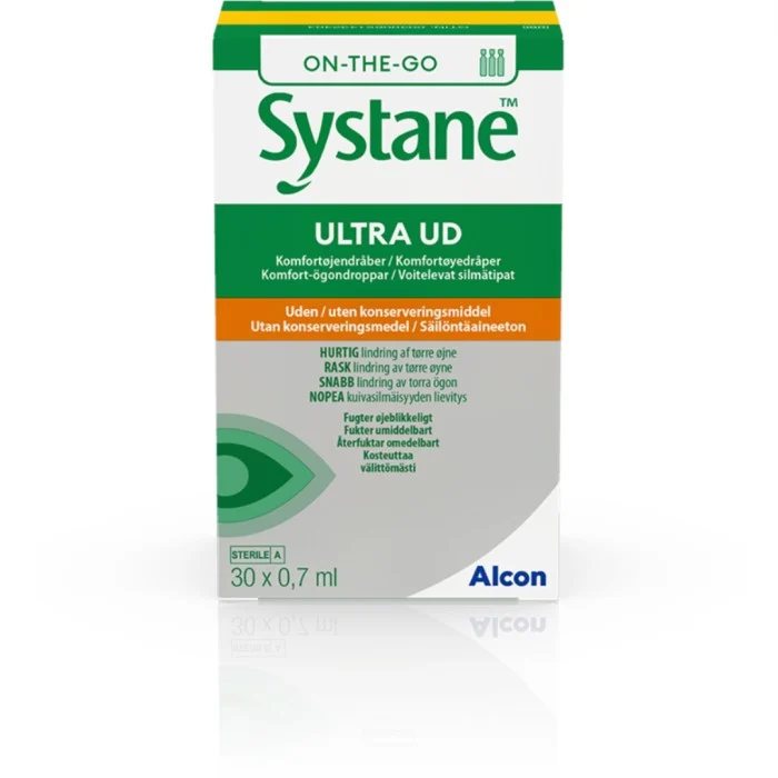 Systane Ultra UD ögondroppar endospipett, 0,7 ml
