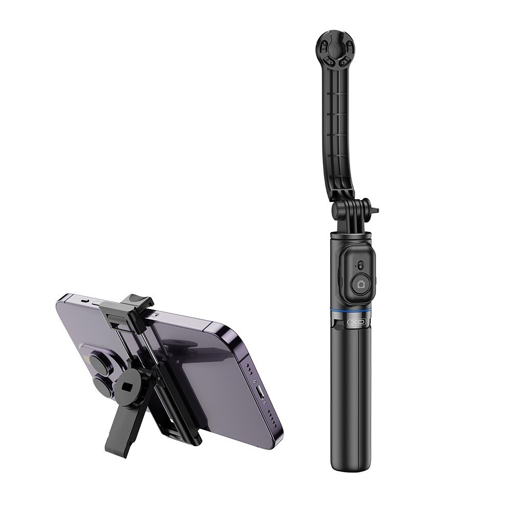 XO Selfiestick med Bluetooth och inbyggt stativ – 106 cm, bild 5