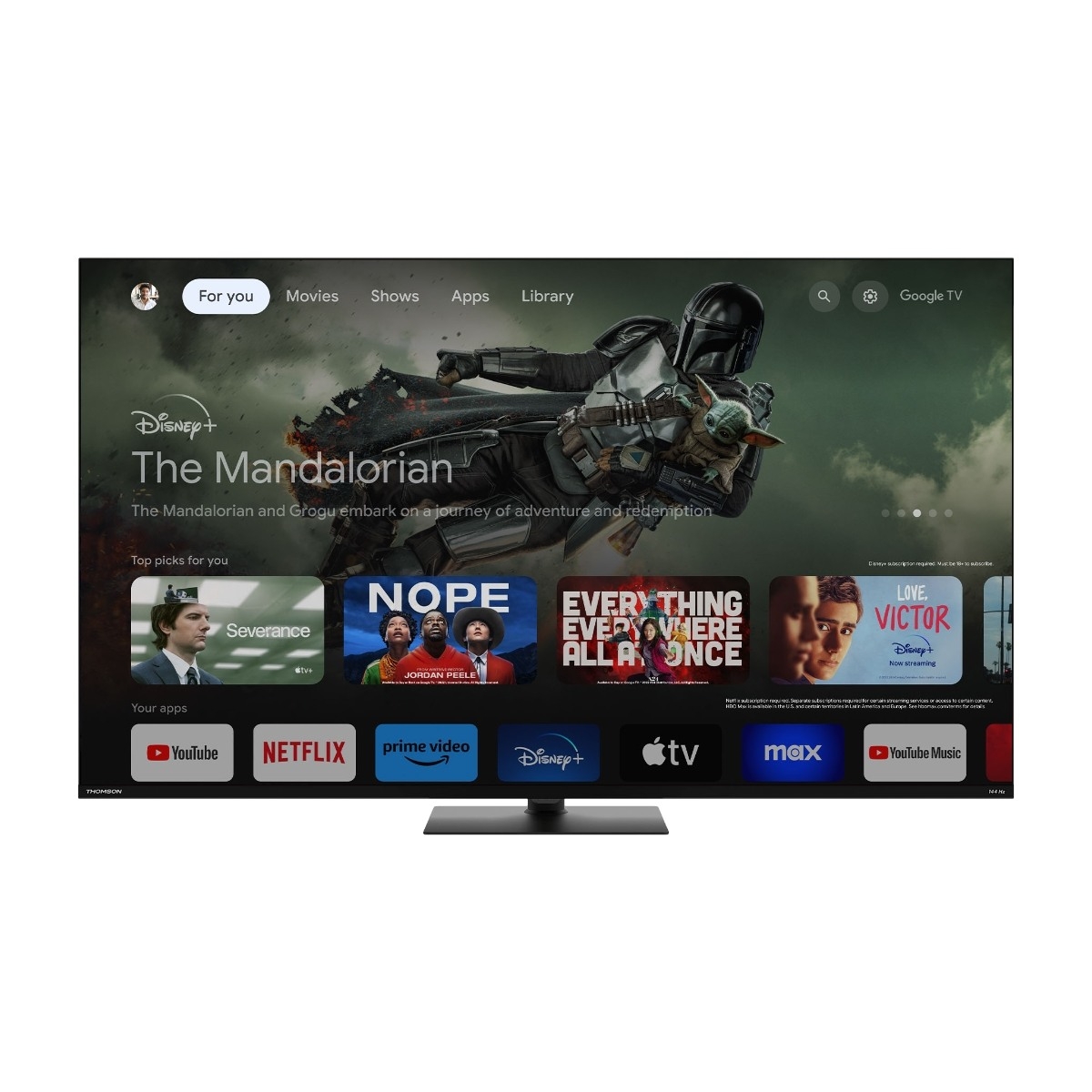 Thomson 50" 4K QLED Pro Google TV 50QG7C14
