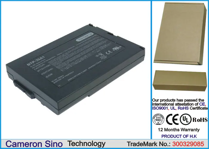 Batteri till Laptop, Bärbar dator för Acer TravelMate 200, TravelMate 210T m.fl.