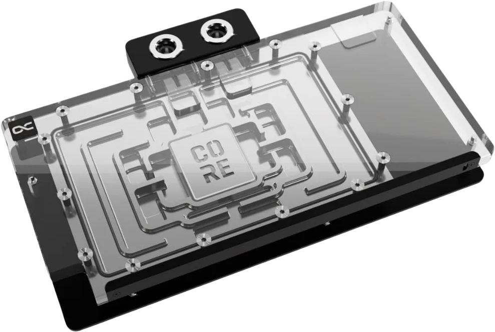 Alphacool Core Geforce RTX 5090 ROG Astral with backplate