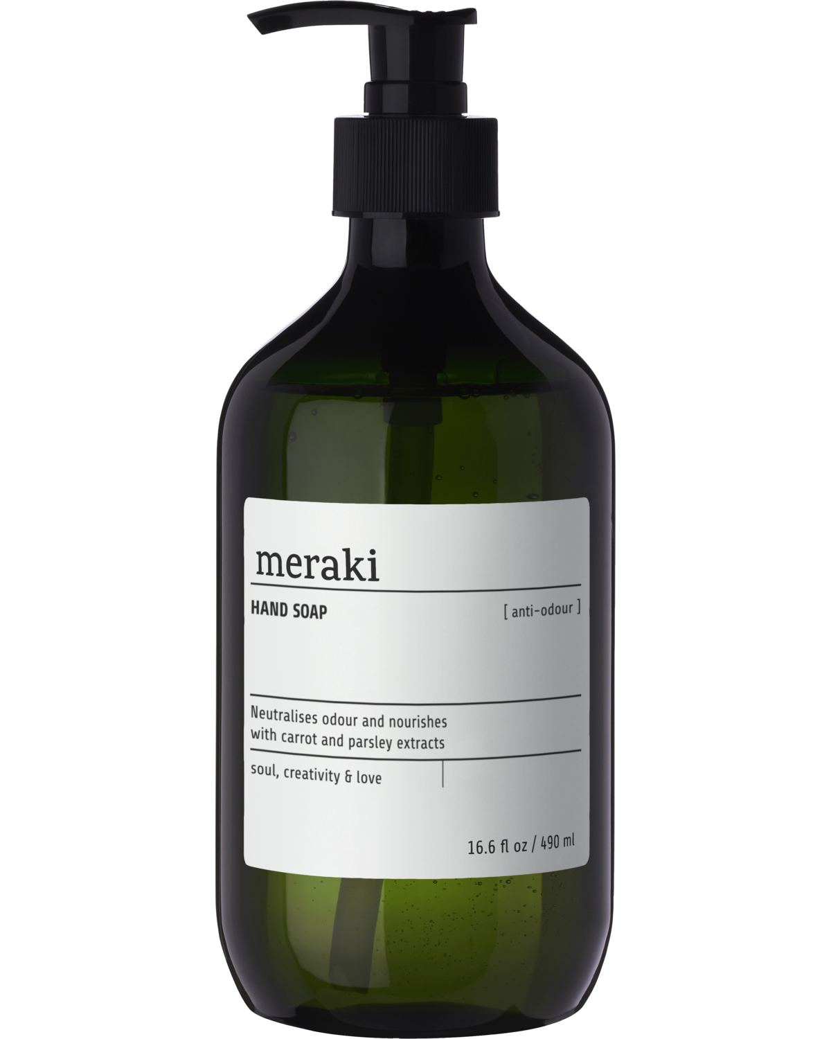 Meraki Hand Soap Green 490 ml