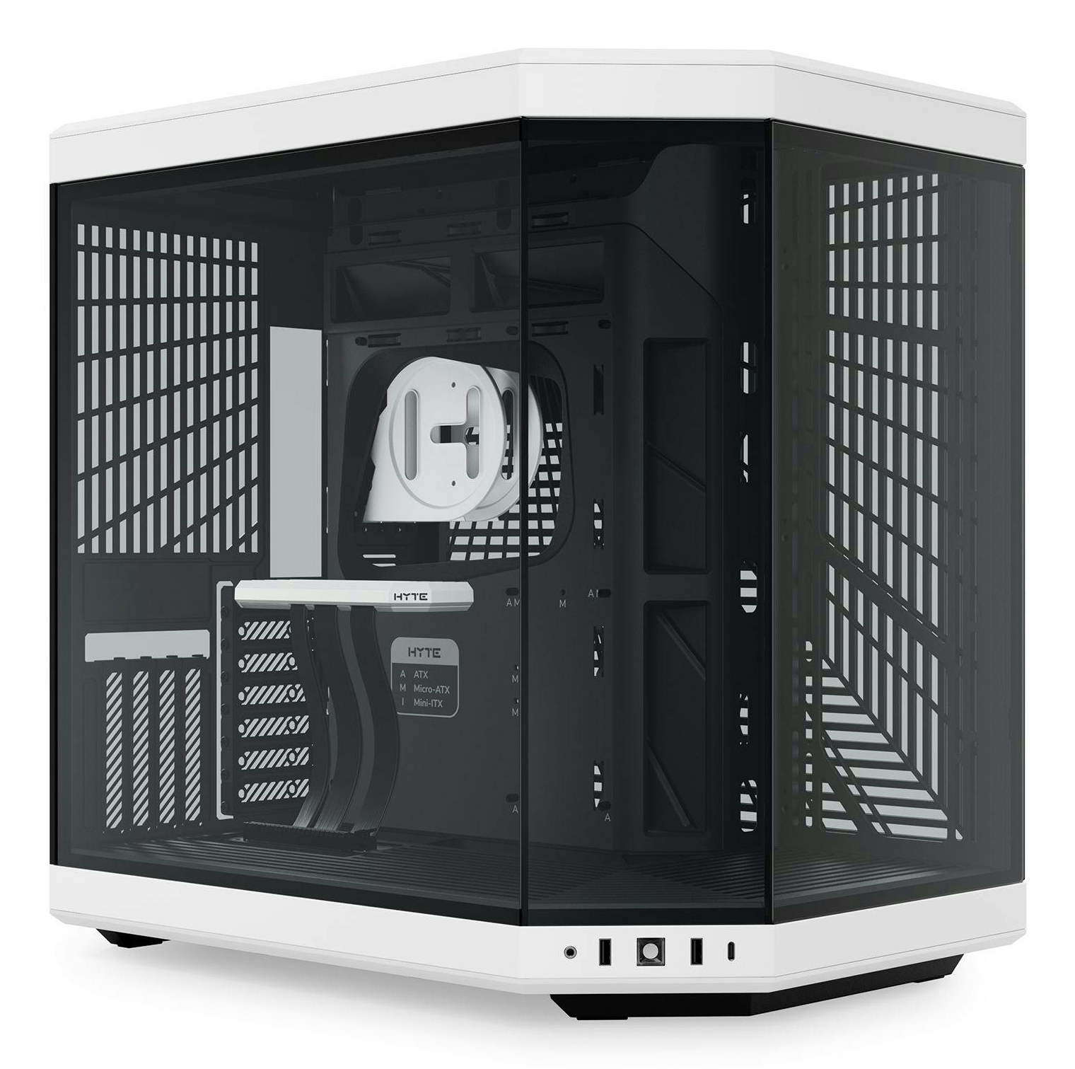 HYTE Y70 PC-chassi med härdat glas (panda), bild 3