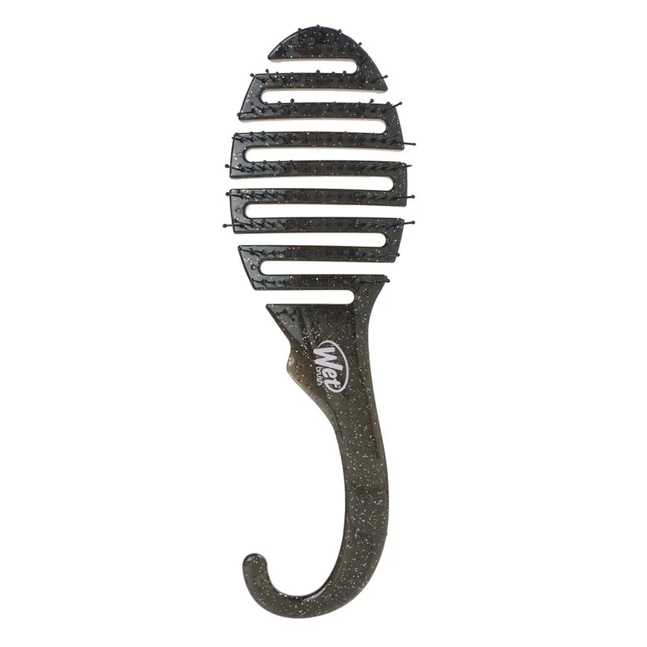 WetBrush Shower Glitter Detangler Black Black