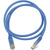 Deltaco U/UTP Cat6 patchkabel, LSZH, 10m, blå, bild 2