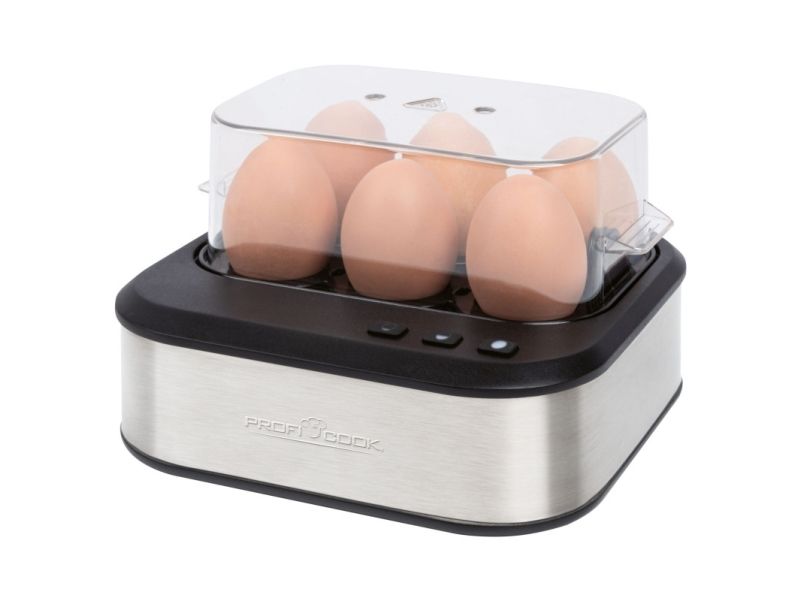 Clatronic PC-EK 1276 inox Eierkocher Inox Schwarz (501276)