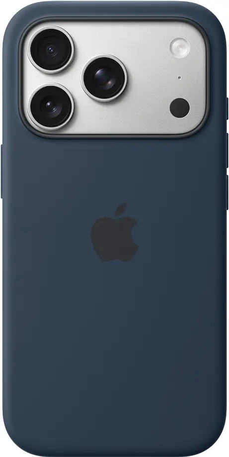 Apple iPhone 17 Pro Silicone Skal MagSafe, midnight, bild 4