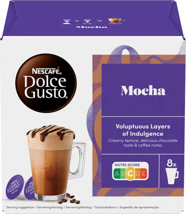 Nescafé Dolce Gusto Mocha kaffekapslar, 16 st