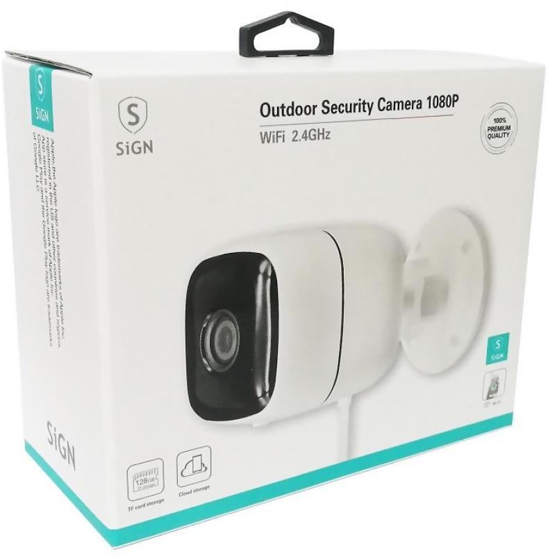 SiGN Smart Home IP Övervakningskamera Utomhus 1080P