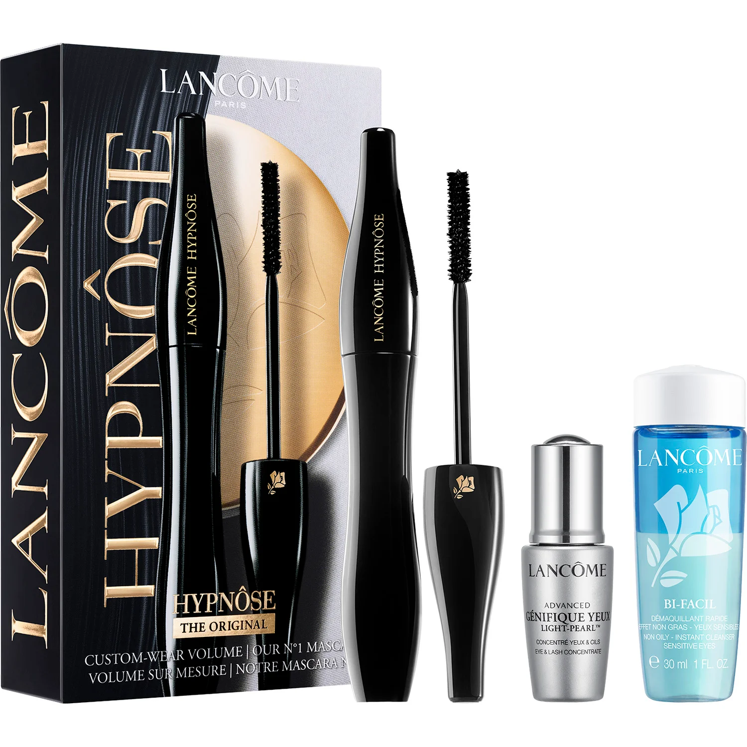 Lancôme Hypnôse Mascara Set Génifique Light Pearl & Bi-Facil 1 pcs