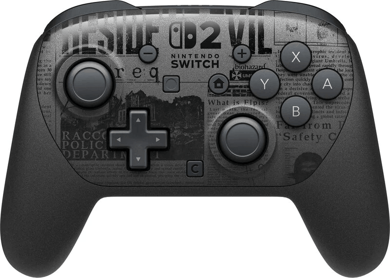 Nintendo Switch 2 Pro Controller Resident Evil Requiem Edition