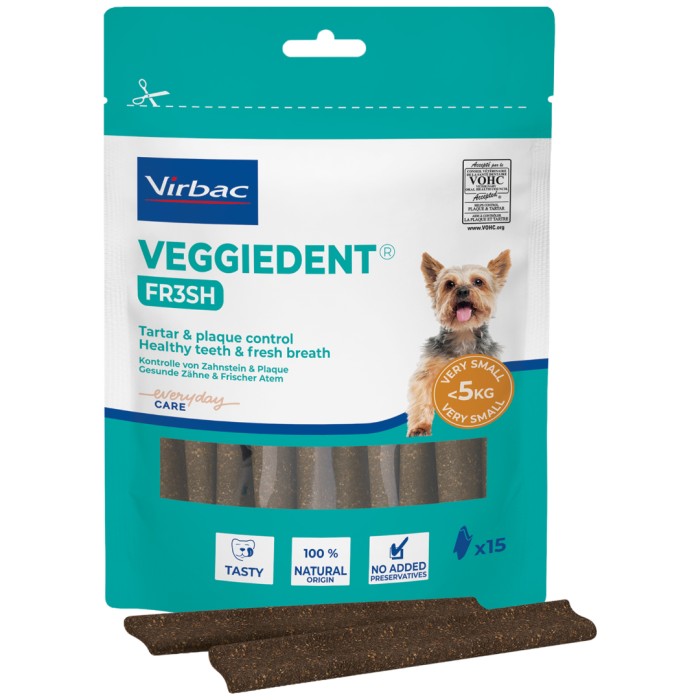 Virbac VeggieDent Fresh XS 15 st