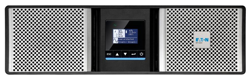 Eaton 9PX Netpack G2, 6000VA/5000W, 13 utgångar, rack 3U, LAN, bild 2