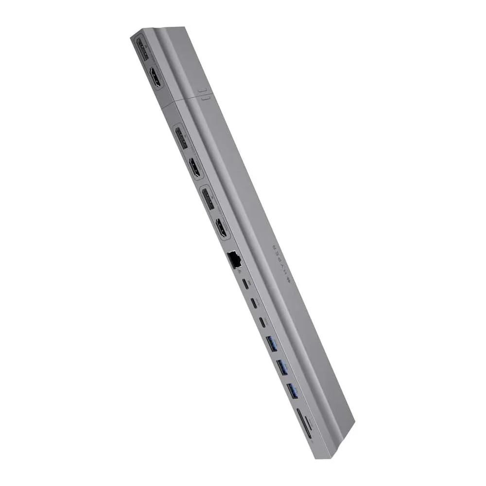 Targus - Hyperdrive Dockningsstation Usb C X 2 3 X Hdmi, 3 X Dp 1 Gb E
