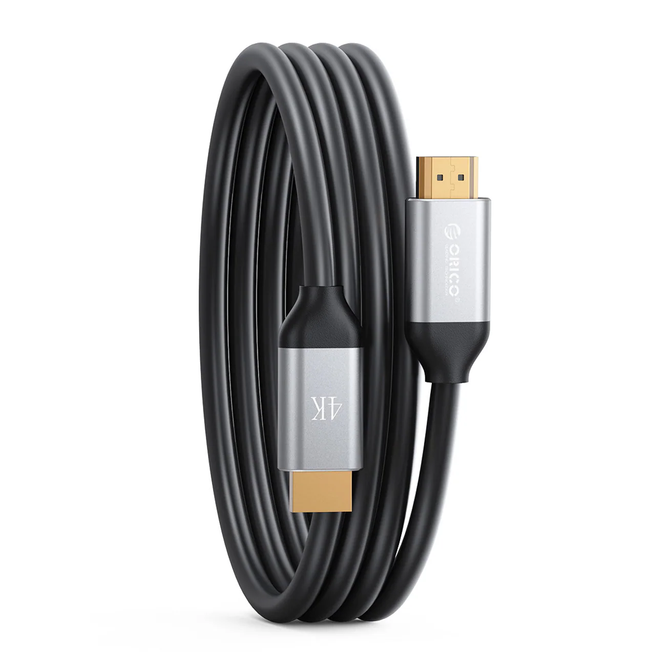 Orico H4Y1 HDMI 2.0 4K 60 Hz HDMI-kabel 1 m – Svart