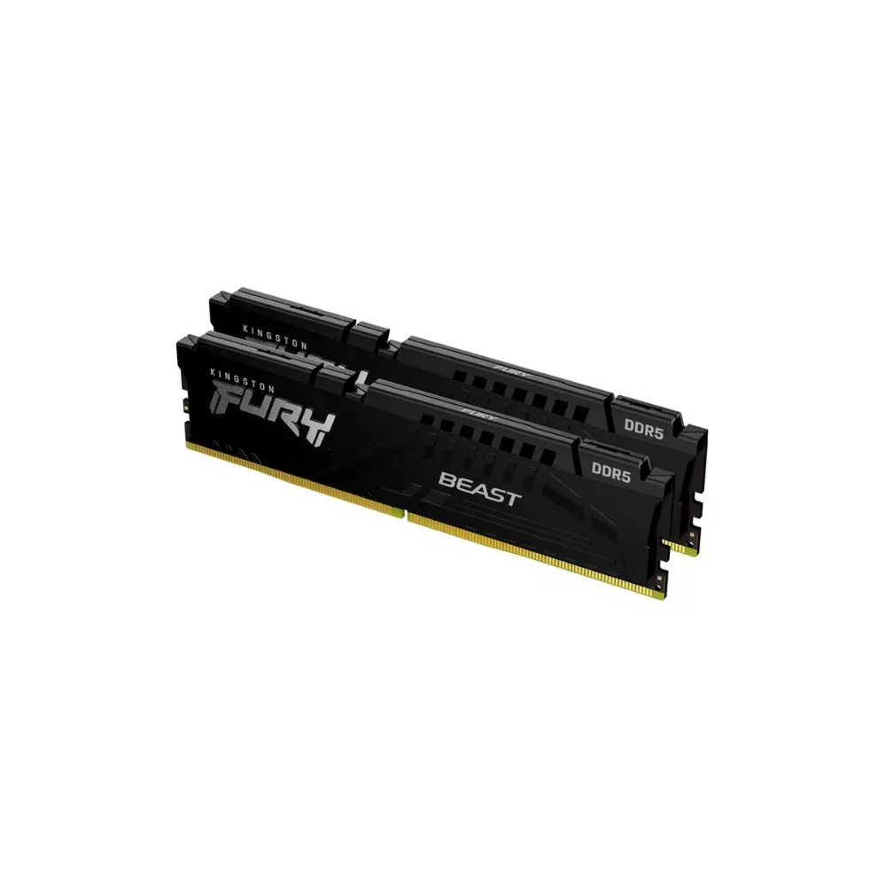 Kingston 64GB (2x32GB) DDR5 6000MHz CL30 FURY Beast Svart AMD EXPO/XMP 3.0