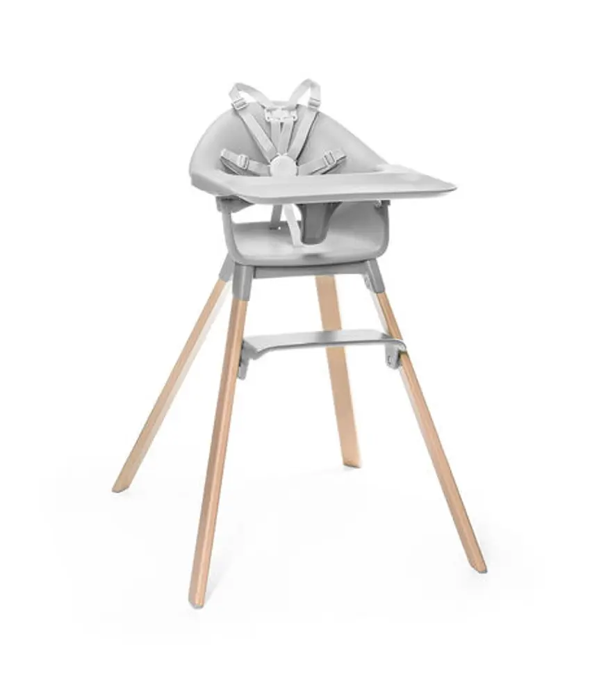 Stokke Clikk matstol, cloud grey