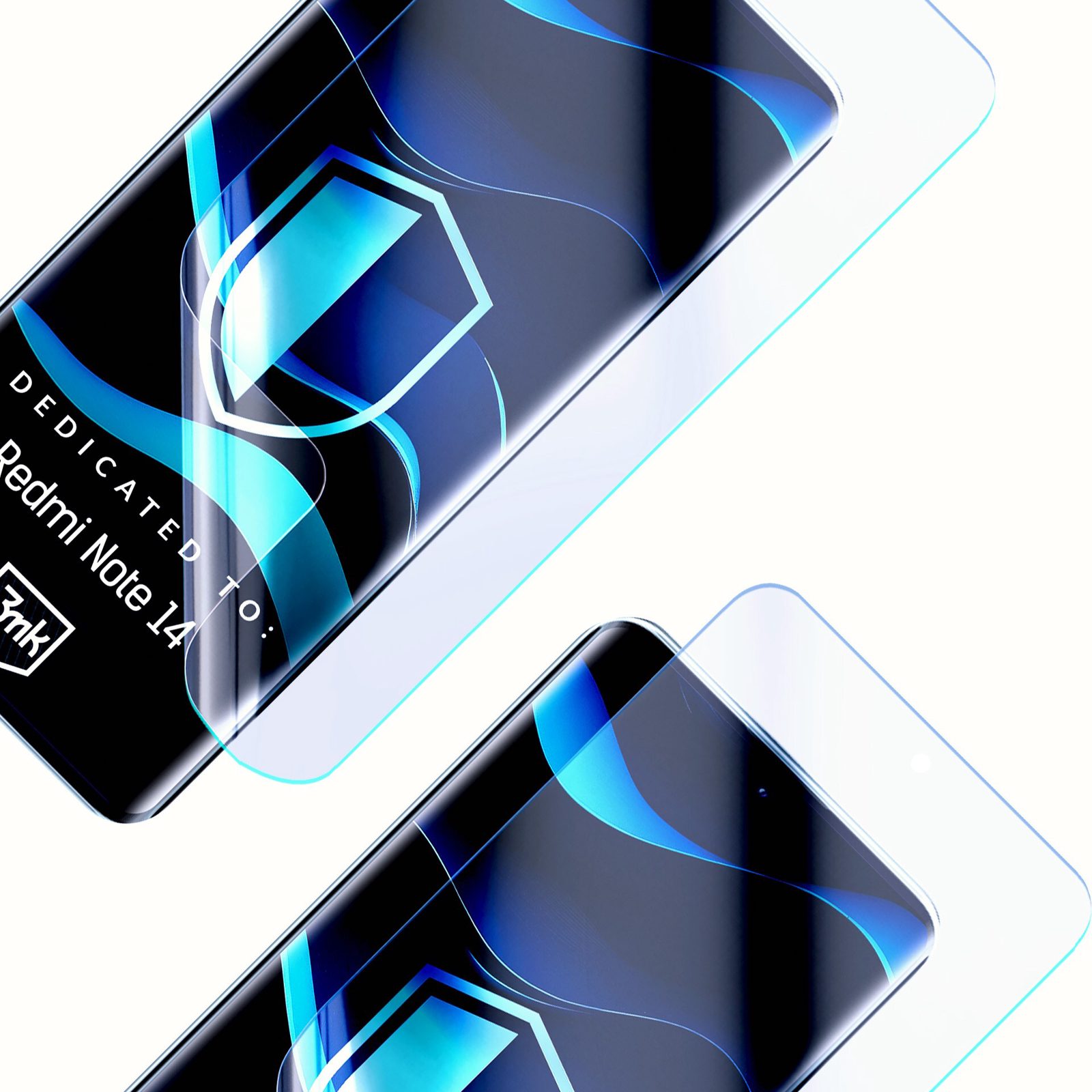 Hybridglas 3mk FlexibleGlass till Xiaomi Redmi Note 14 5G, bild 2