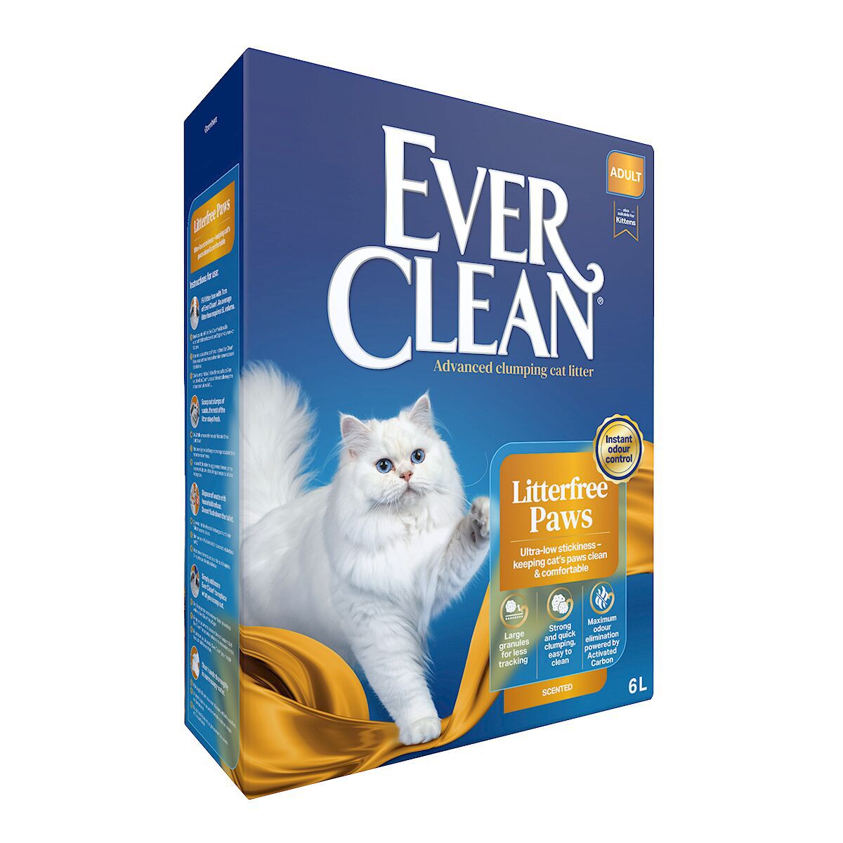 Ever Clean Litterfree Paws Kattsand 6 l
