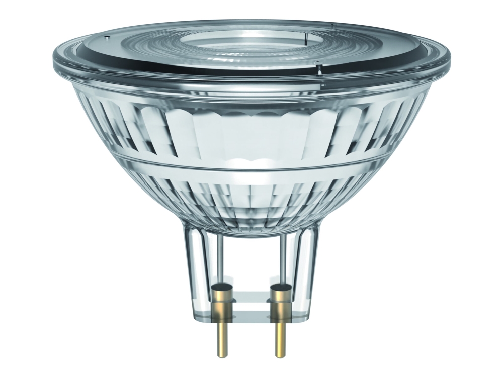 OSRAM STAR - LED-spotlight - form: MR16 - GU5.3 - 3.4 W (motsvarande 35 W) - klass E - varmt vitt ljus - 2700 K