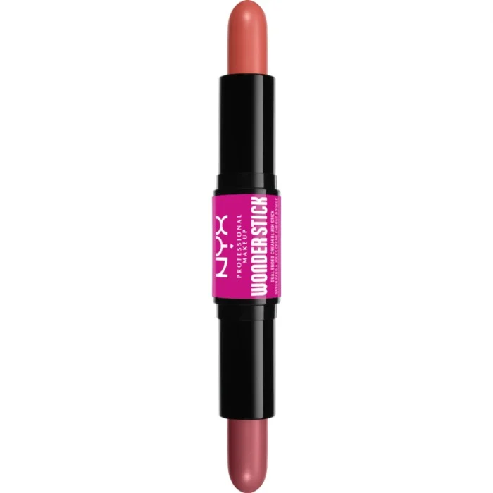 NYX PROFESSIONAL MAKEUP Wonder Stick Dual-Ended Cream Blush Stick 02 Honey Orange + Rose