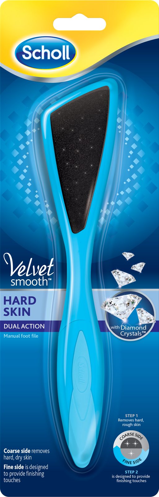 Scholl Velvet Smooth Dual Action Foot File 1 pcs