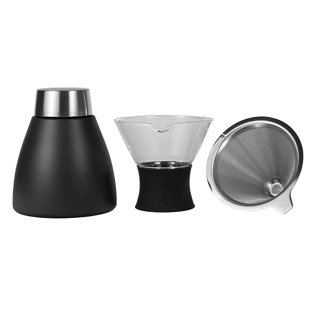 Asobu Pour Over bryggare - Svart, bild 2