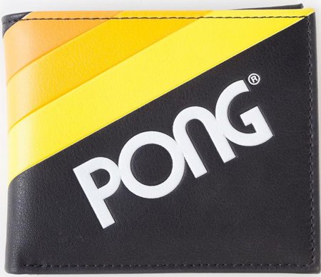 Atari Pong Plånbok Svart/Gul-Orange