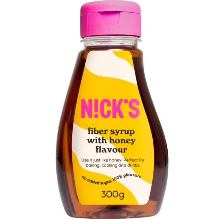 Nicks Fiber Syrup with Honey Flavour, 300 g