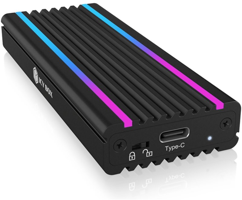 ICYBOX USB Type-C chassi för M.2
