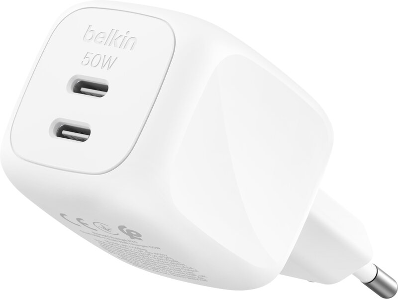 Belkin 50W USB-C PD väggladdare (vit), bild 3