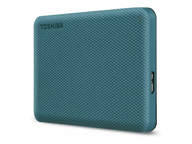 4 TB Toshiba Canvio Advance, 2.5", USB 3.2 Gen.1 - Grön