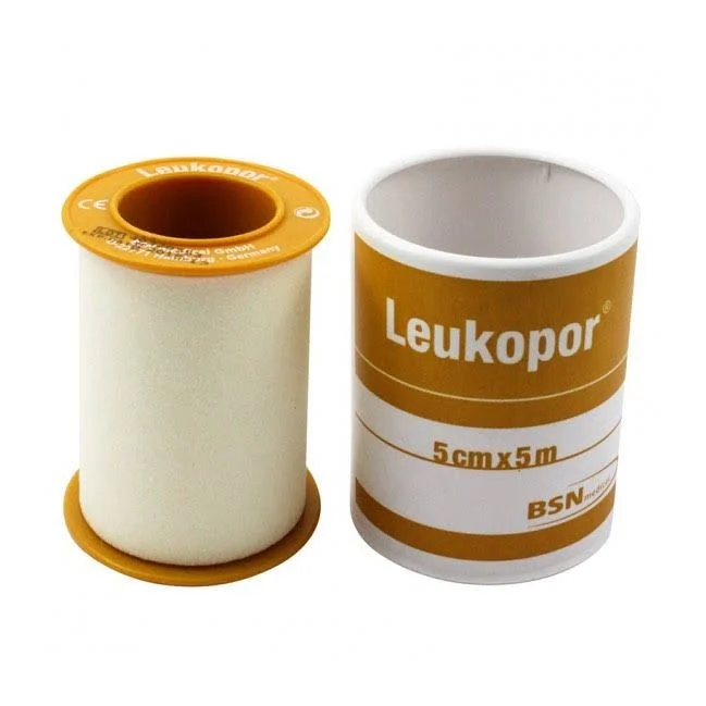 Leukopor Kirurgtejp 5 m x 5 cm, 1 st