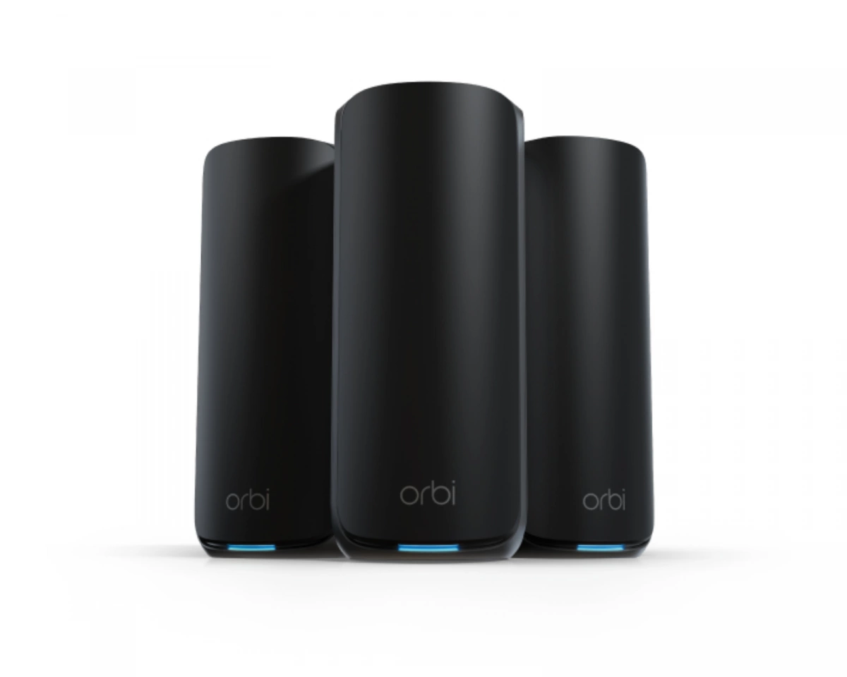 Netgear Orbi 870 Series Tri-Band WiFi 7 Mesh 3-Pack - Svart, bild 3