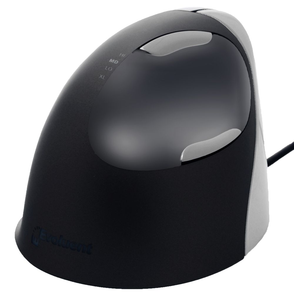 Evoluent Vertical Mouse 4, USB, för vänsterhänta, bild 2