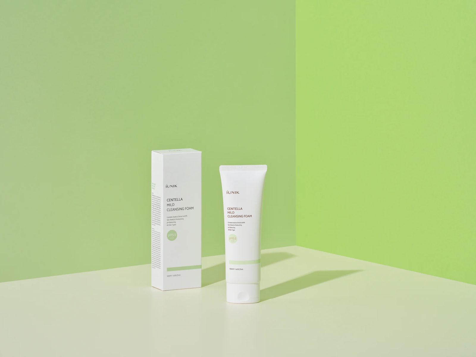 iUNIK Centella Mild Cleansing Foam 120ml, bild 4