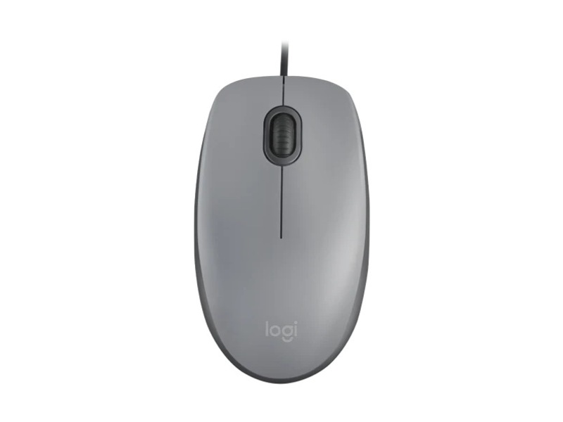 Logitech M110 Silent trådbunden mus (grå), bild 5