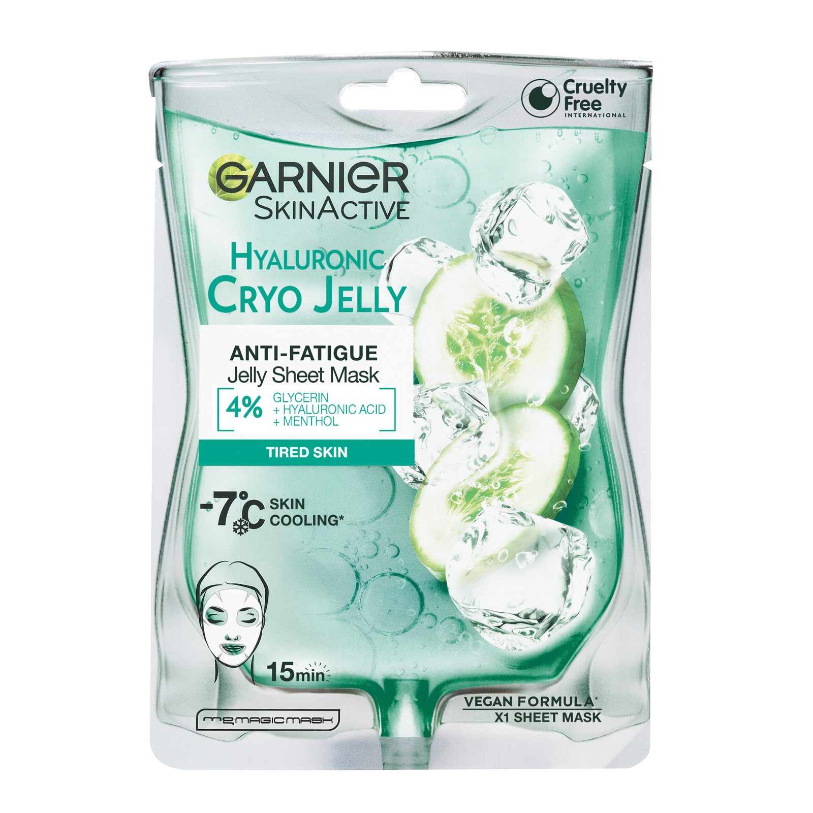 Garnier Cryo Jelly Sheet Mask Face 27 g