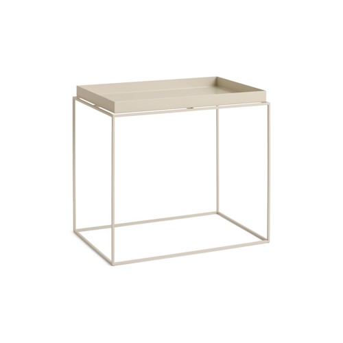 HAY - Tray Bord - Large - 40x60x54 cm - Varm Beige