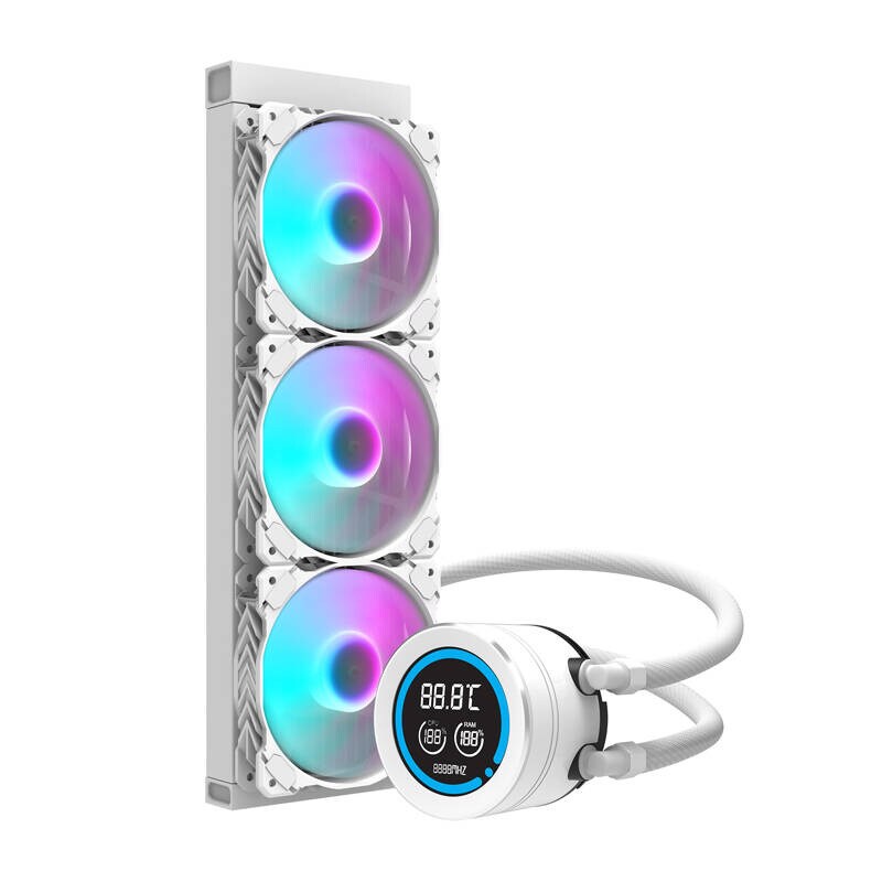 Darkflash Computer Radiator DN-D360 WHITE - CPU Vattenkylare, bild 2